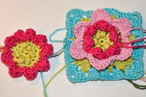 Häkelanleitung * Granny Square "Flower Fantasy"