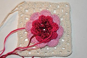 Häkelanleitung * Granny Square "Irische Rose"