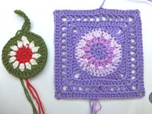 Häkelanleitung * Granny Square "Häkelmedaillon"