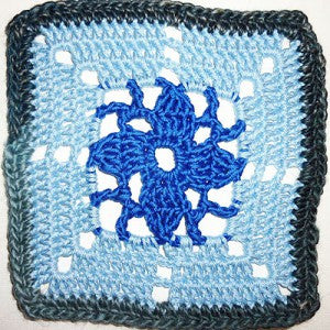 Häkelanleitung * Granny Square “Saphir”