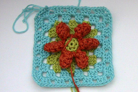 Häkelanleitung * Granny Square “Asteria”