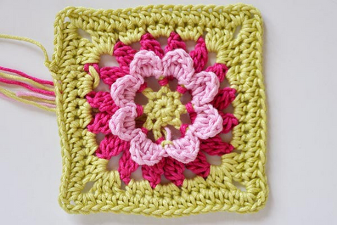 Häkelanleitung * Granny Square “ZenGarden”