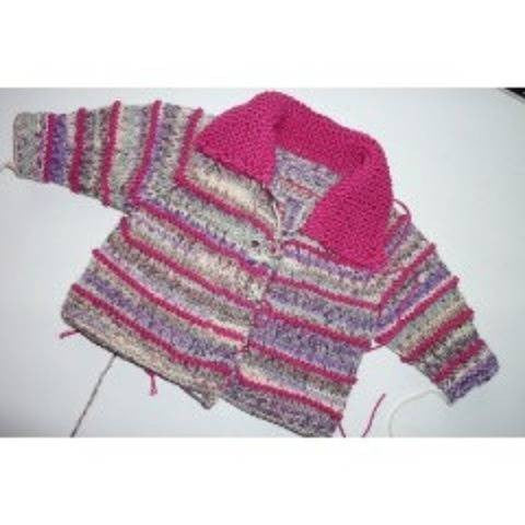 Strickanleitung * Super Easy Babyjäckchen "eliZZZa" * Raglan mit Größentabelle